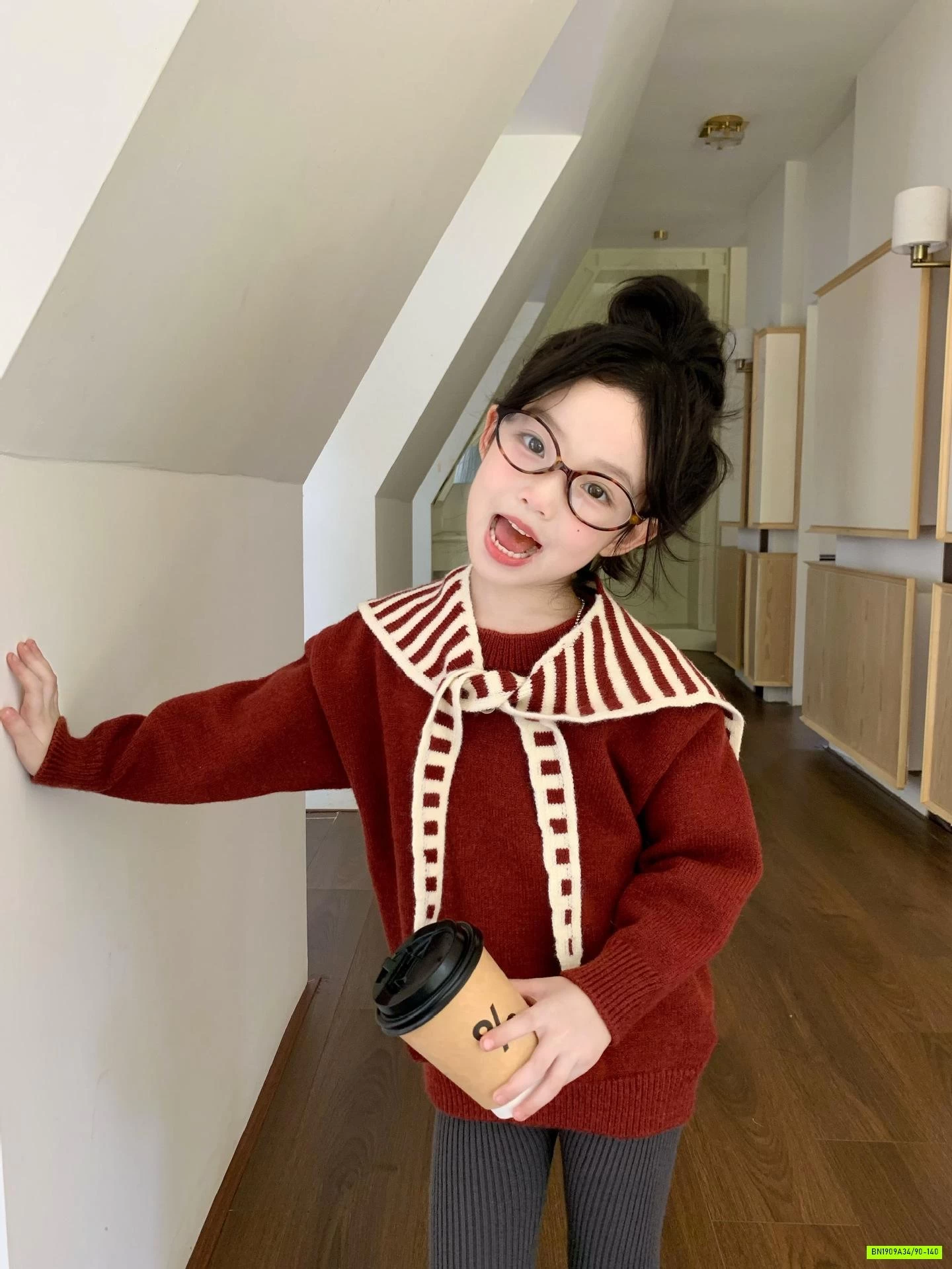 ÁO LEN ĐỎ MIX LEGGING 2 MÀU