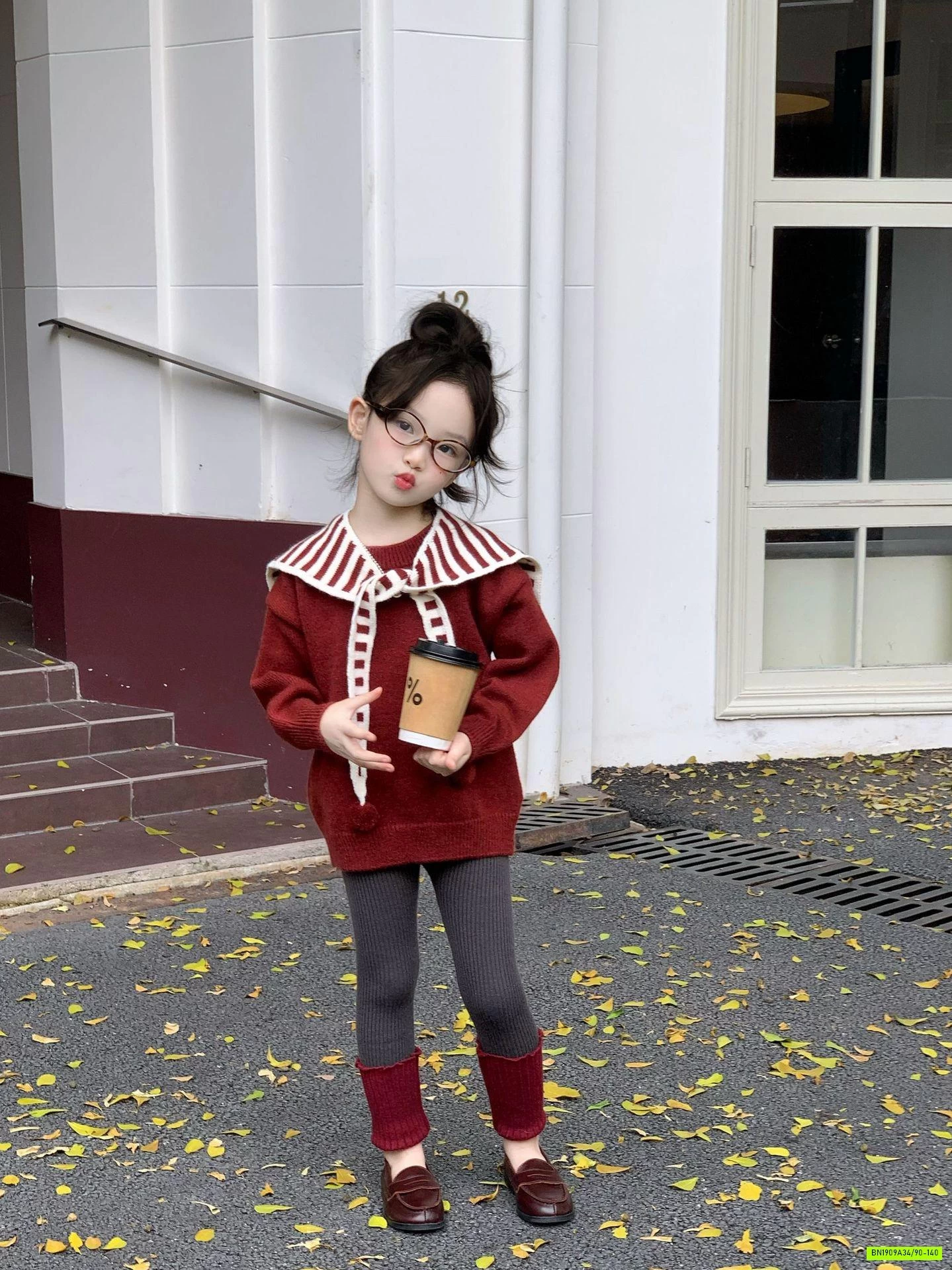 ÁO LEN ĐỎ MIX LEGGING 2 MÀU