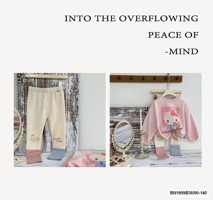 SET ÁO HELLO KITTY MIX QUẦN LEGGING