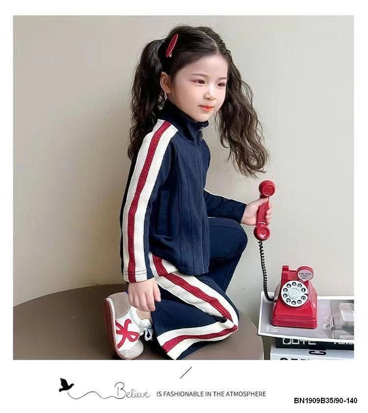 SET NỈ THAN SỌC ĐỎ BG