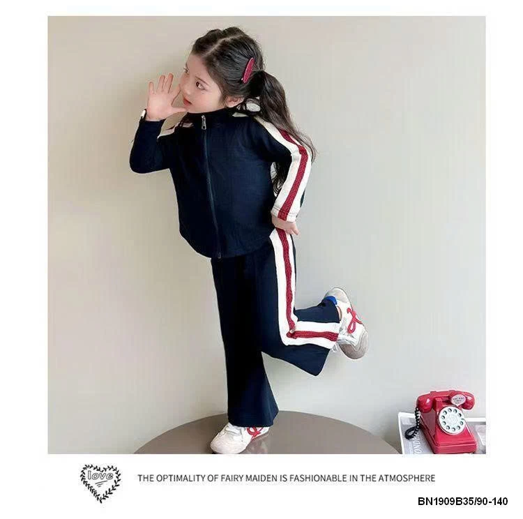 SET NỈ THAN SỌC ĐỎ BG