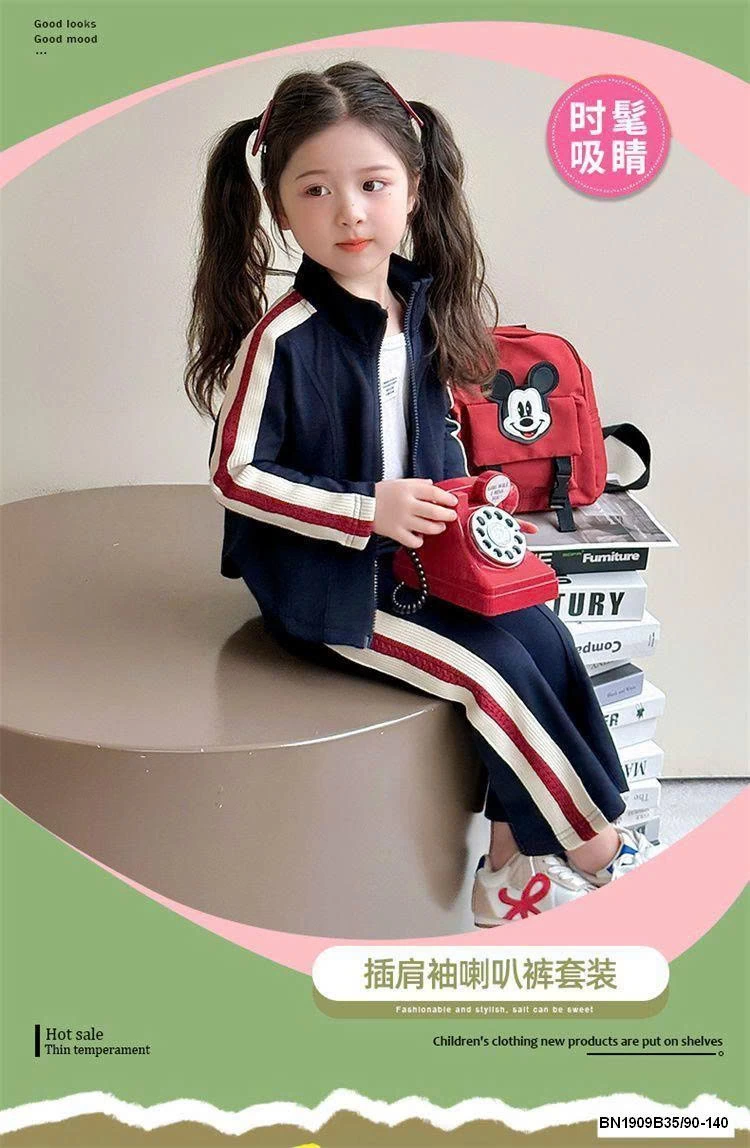 SET NỈ THAN SỌC ĐỎ BG