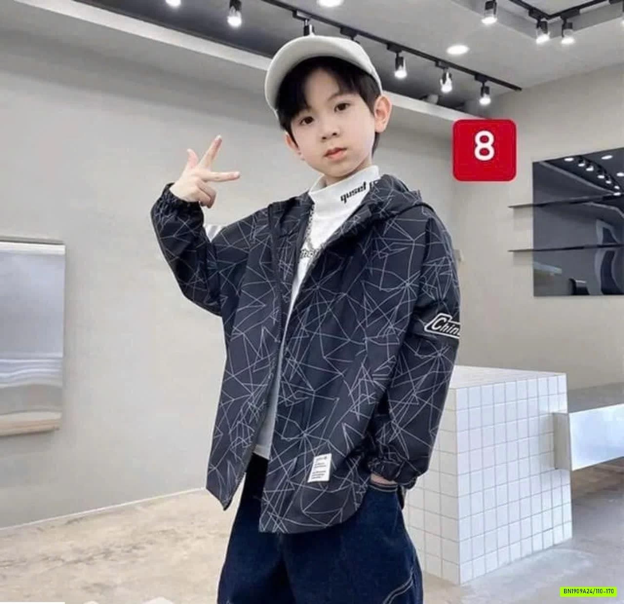 ÁO KHOÁC GIÓ SIZE ĐẠI BÉ TRAI