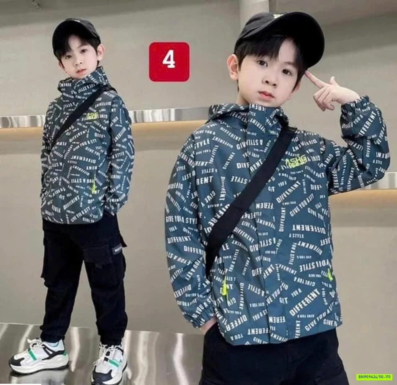 ÁO KHOÁC GIÓ SIZE ĐẠI BÉ TRAI