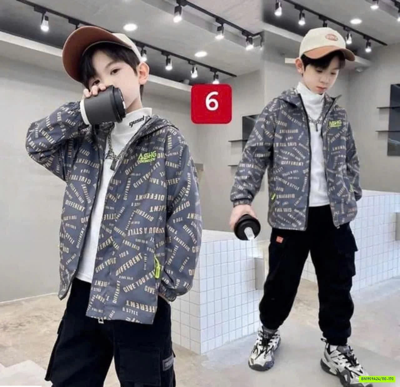 ÁO KHOÁC GIÓ SIZE ĐẠI BÉ TRAI