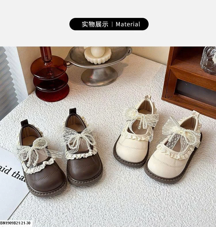 GIÀY BÚP BÊ PHỐI REN VINTAGE