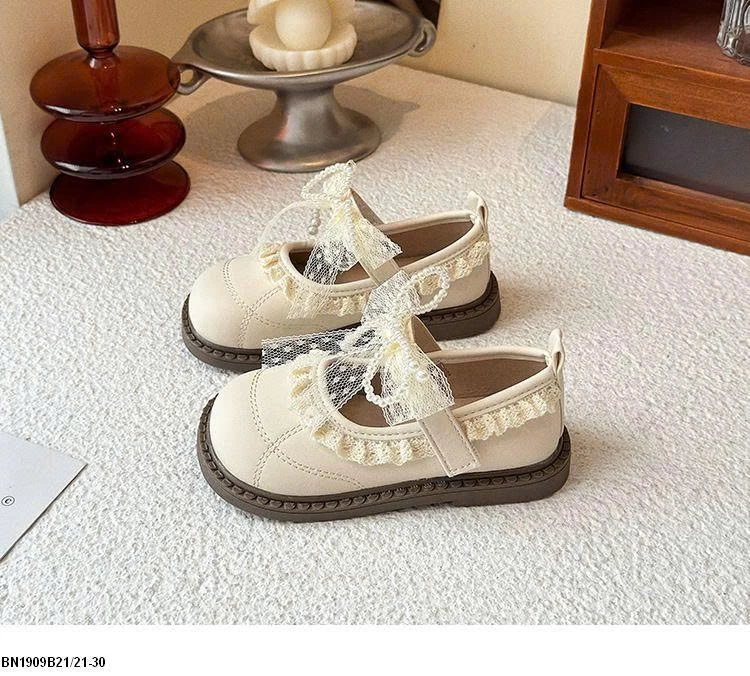 GIÀY BÚP BÊ PHỐI REN VINTAGE