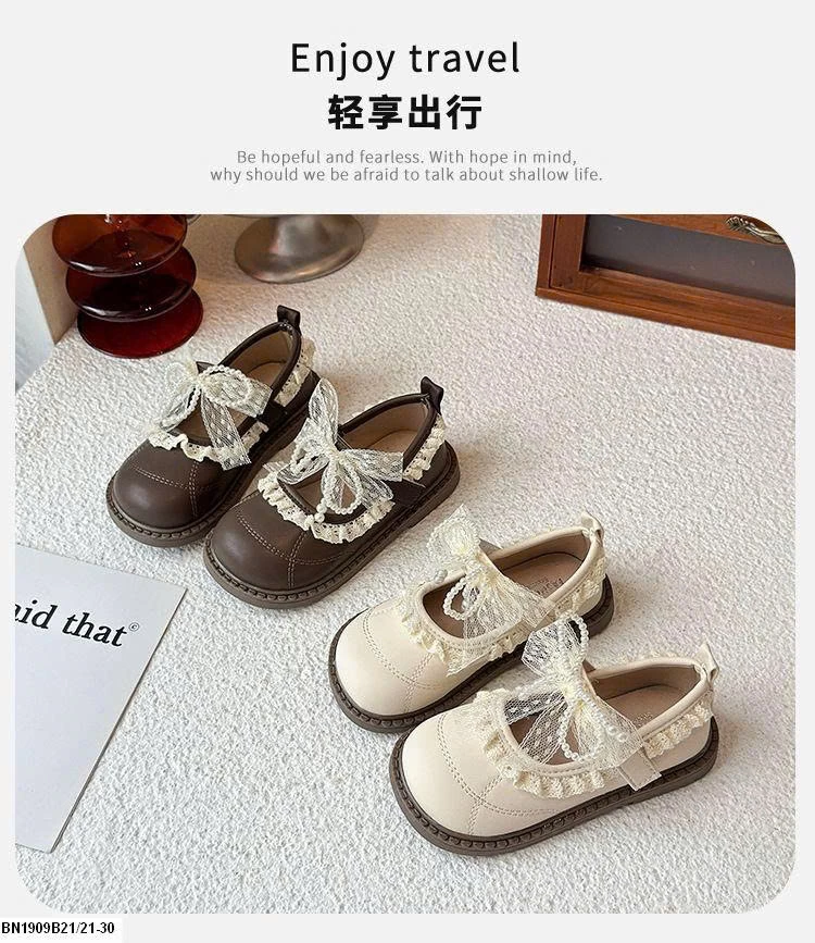 GIÀY BÚP BÊ PHỐI REN VINTAGE