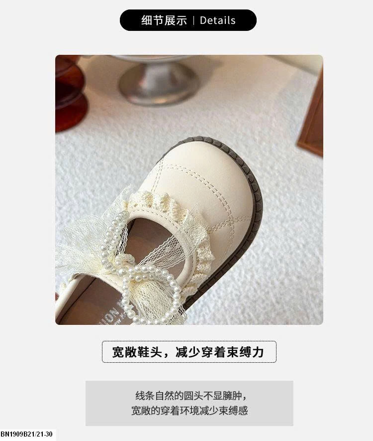 GIÀY BÚP BÊ PHỐI REN VINTAGE