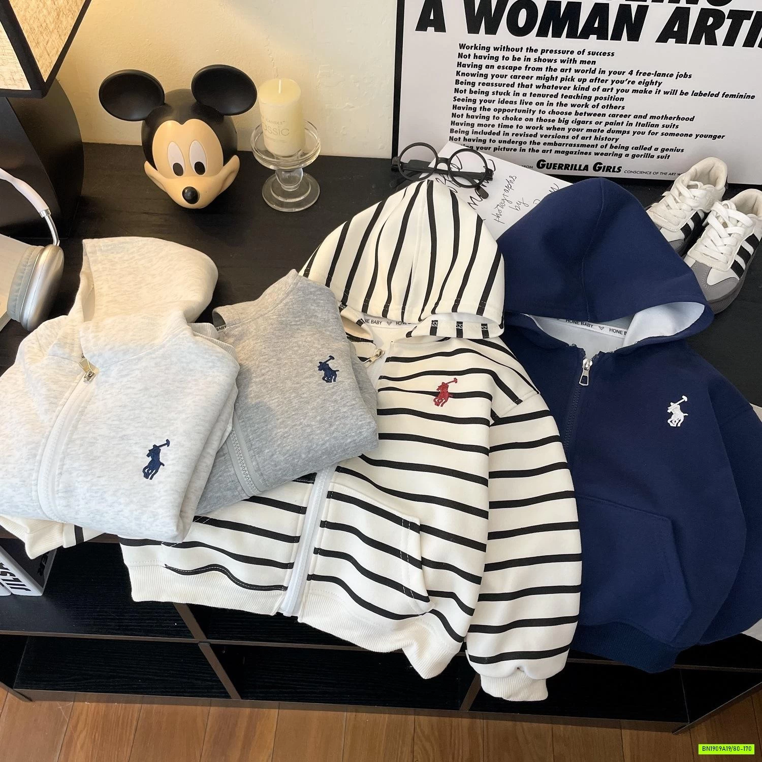 KHOÁC COTTON LIỀN MŨ