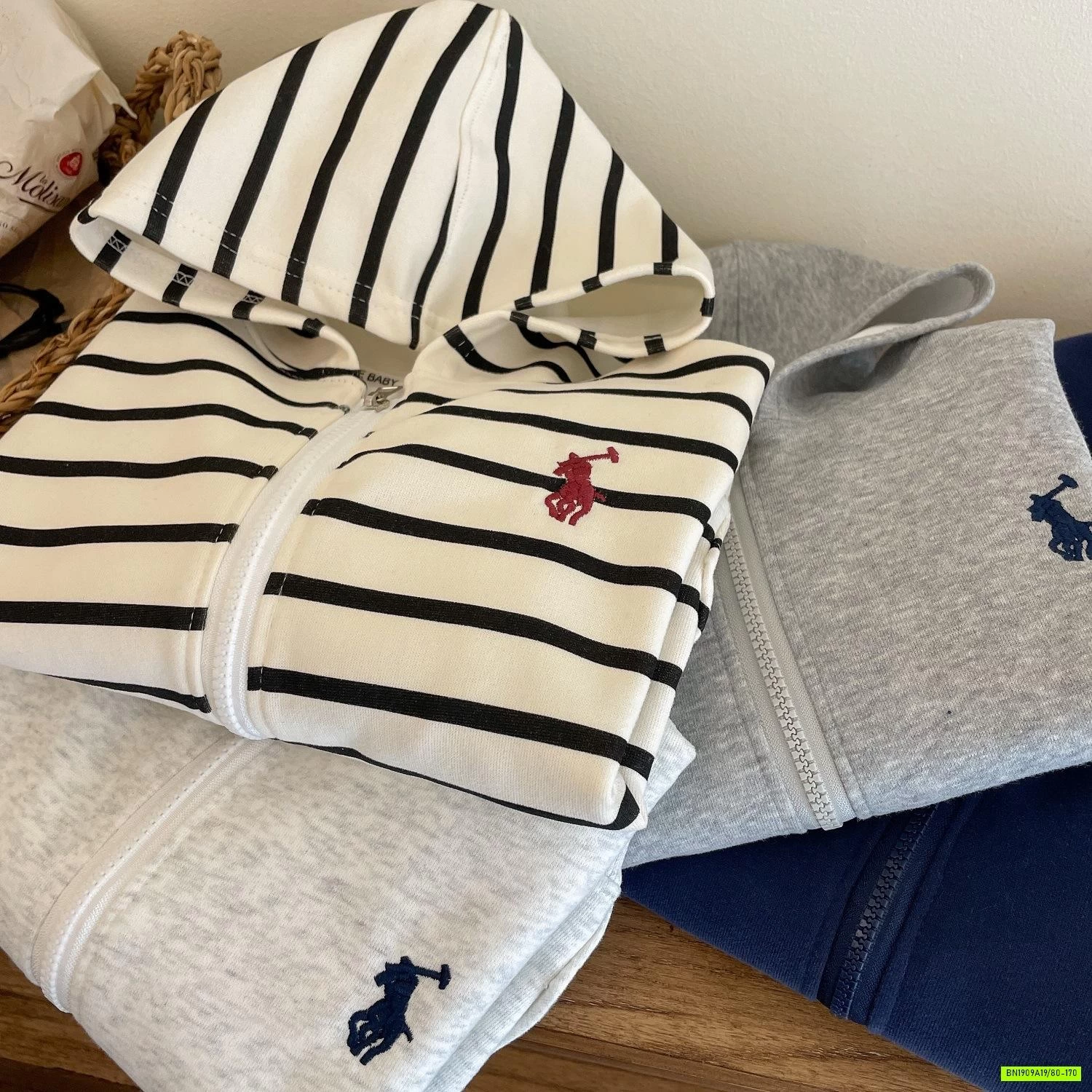 KHOÁC COTTON LIỀN MŨ