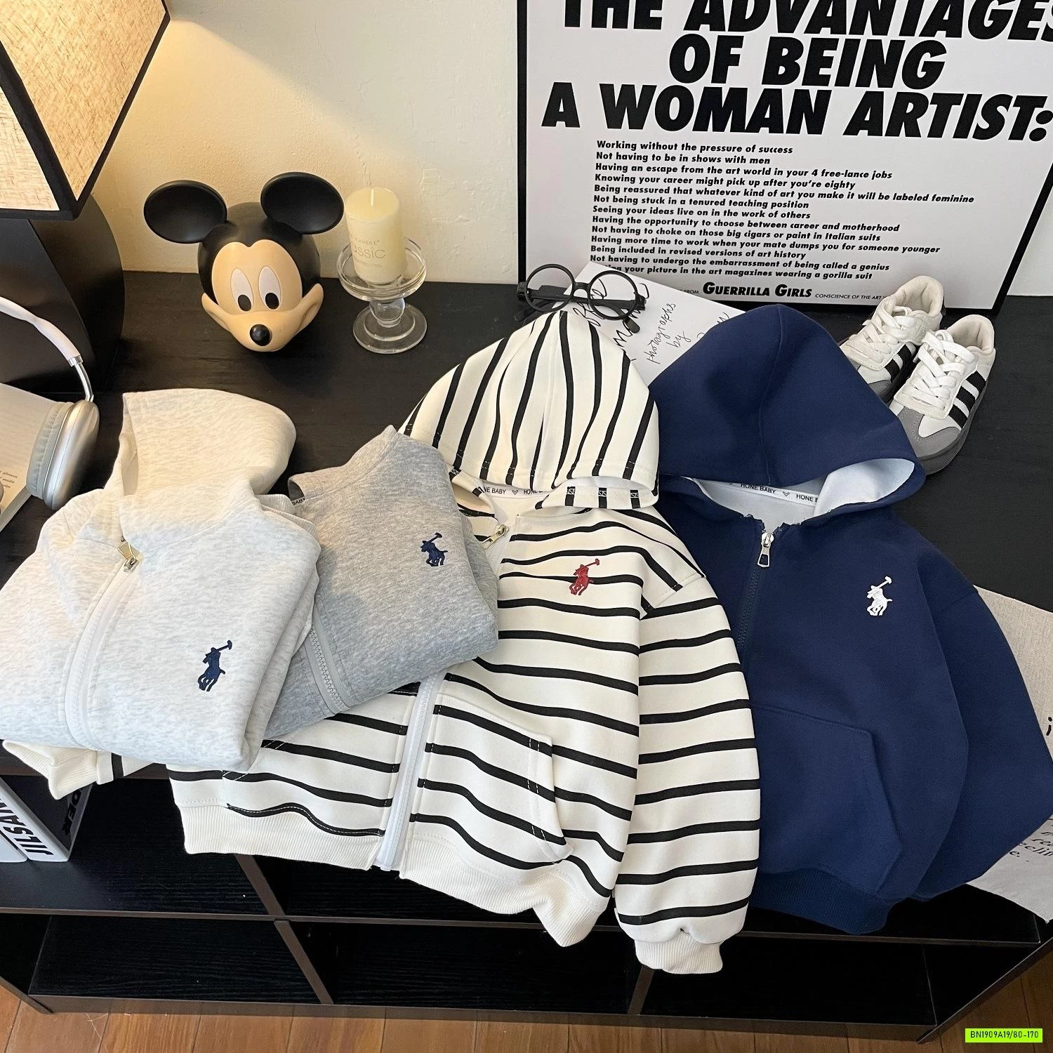 KHOÁC COTTON LIỀN MŨ