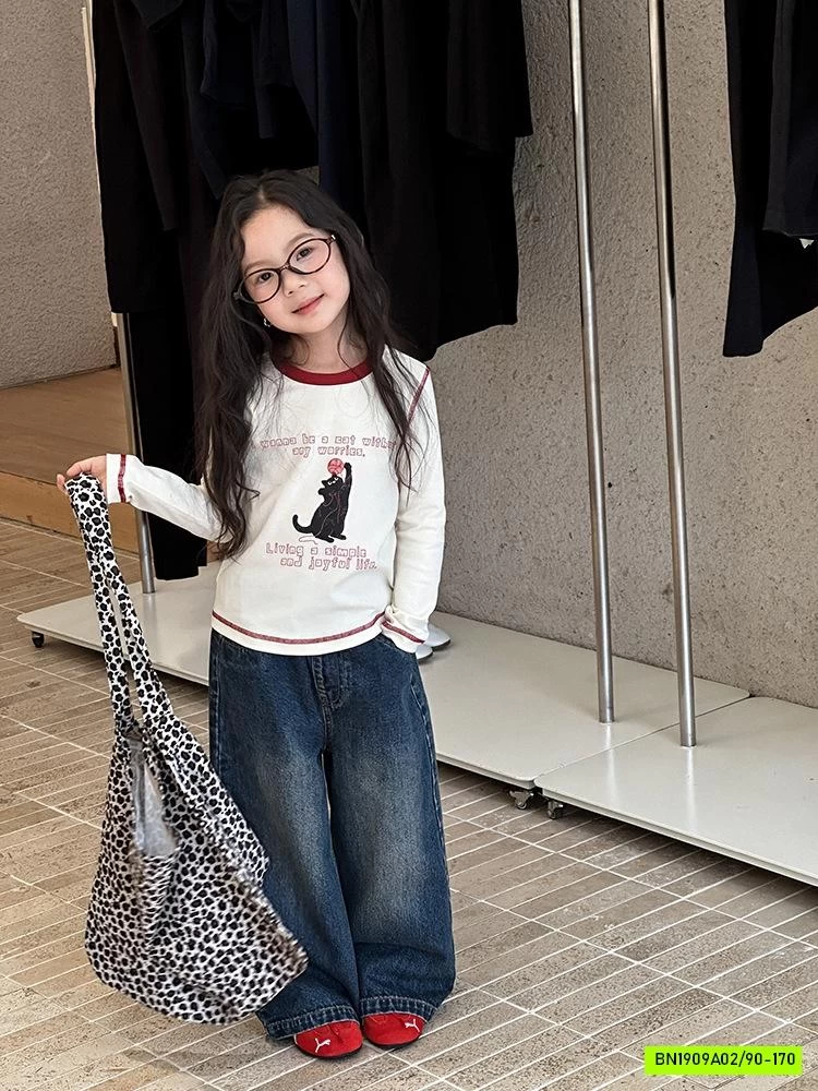 JEANS SUÔNG BẠC GỐI MÁC TÚI 25G045 AMBB