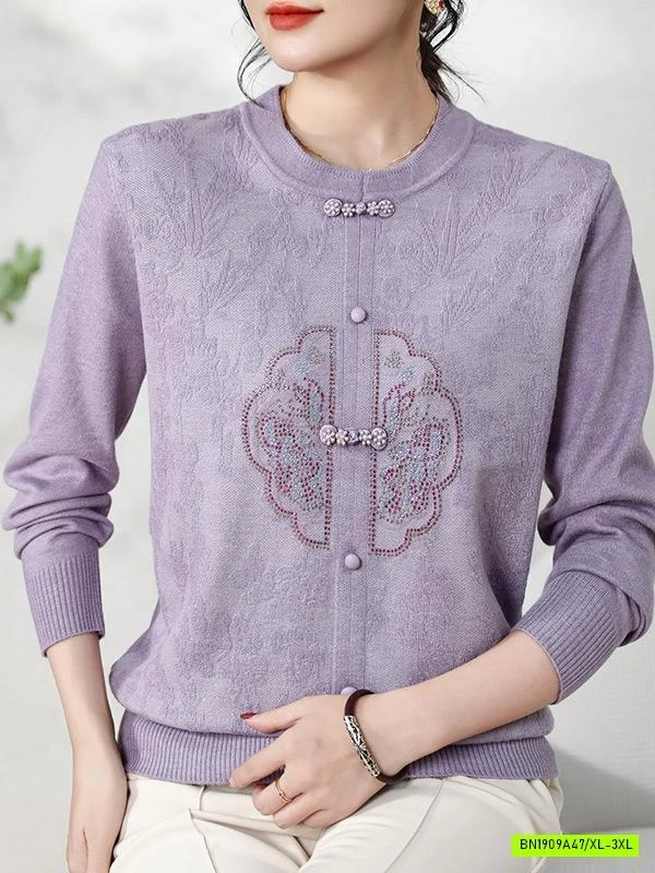 ÁO LEN TRUNG NIÊN GIẢ CỎ TÀU