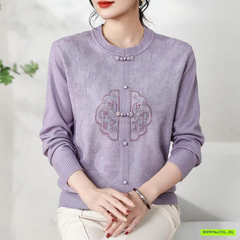 ÁO LEN TRUNG NIÊN GIẢ CỎ TÀU