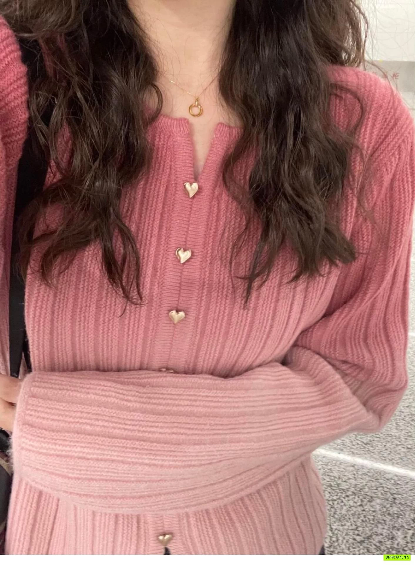 ÁO LEN LOANG HỒNG CÚC TRÁI TYM