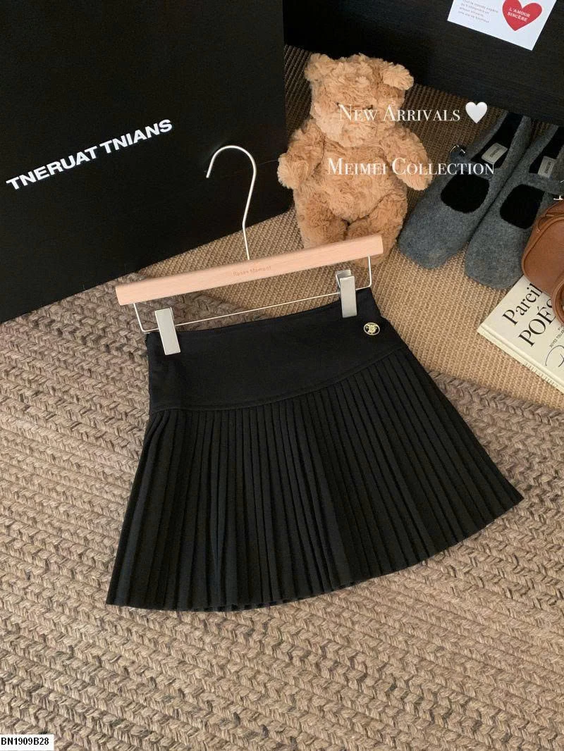 CHÂN VÁY LEN XẾP LY