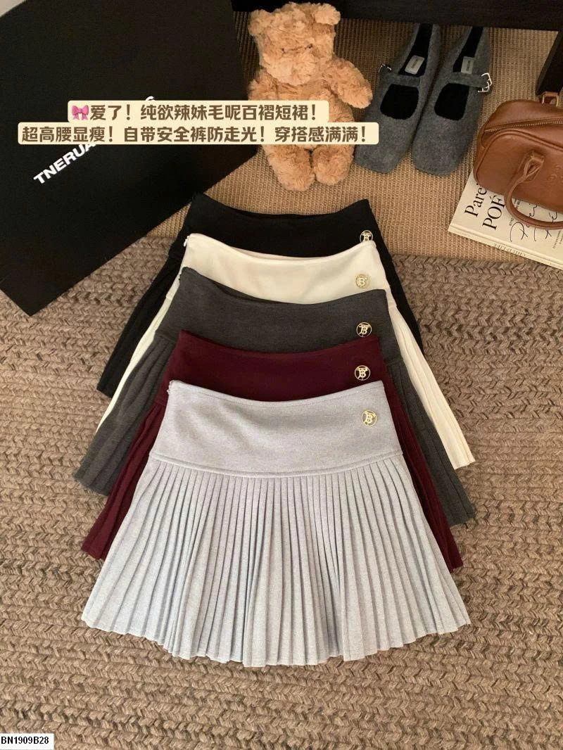 CHÂN VÁY LEN XẾP LY