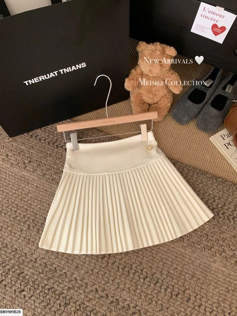 CHÂN VÁY LEN XẾP LY