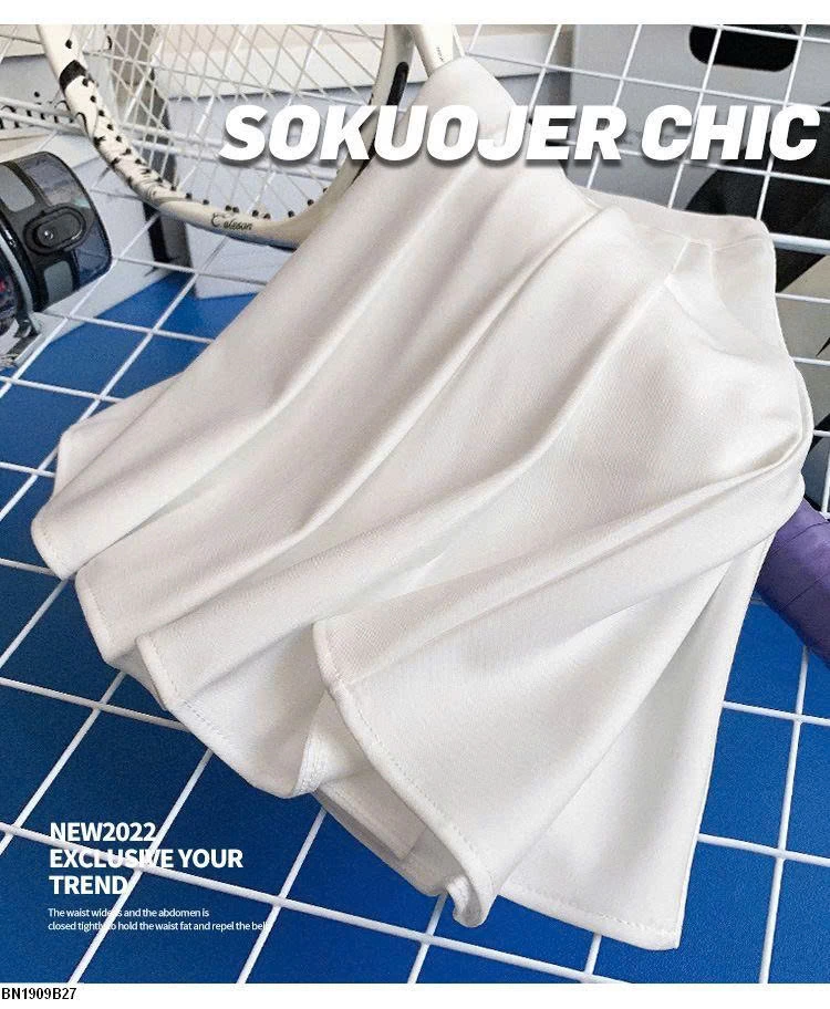 CHÂN VÁY XẾP LY TONE TÂY