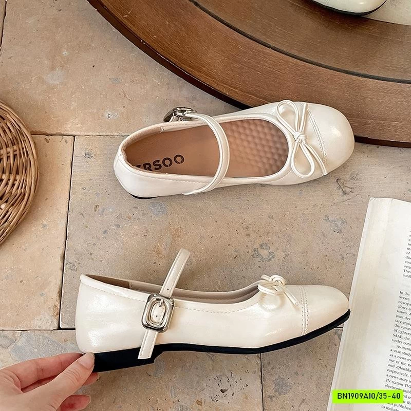 GIÀY BÚP BÊ GẮN NƠ NỮ