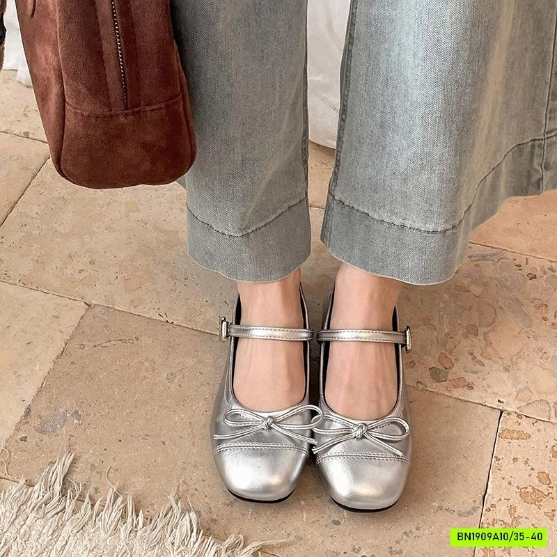 GIÀY BÚP BÊ GẮN NƠ NỮ