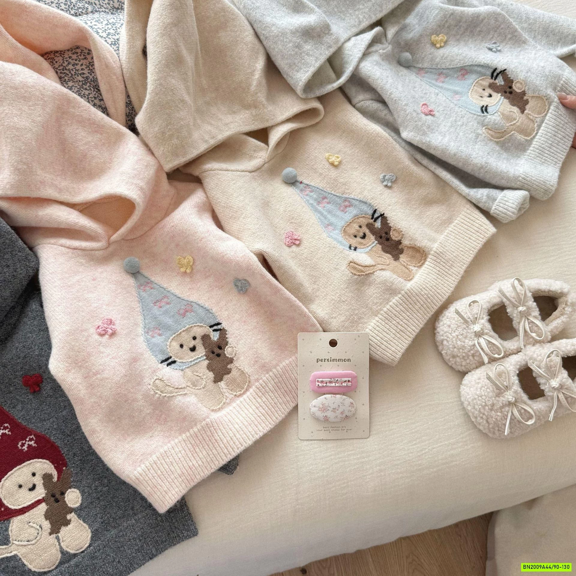 HOODIE LEN THÚ CƯNG DỄ THƯƠNG