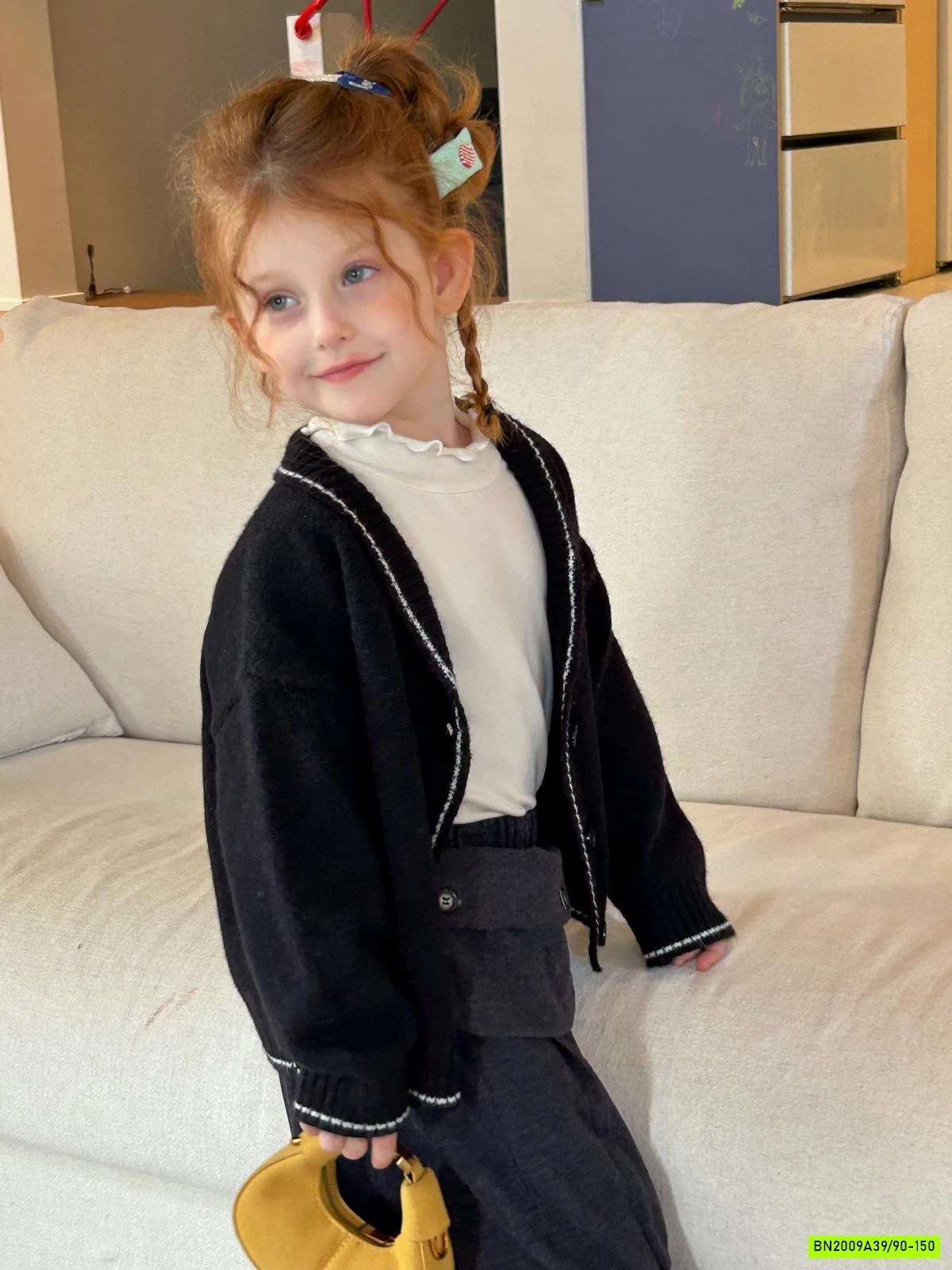 ÁO LEN CỔ VIỀN BÈO