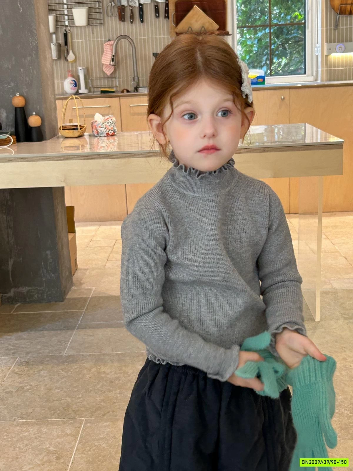 ÁO LEN CỔ VIỀN BÈO