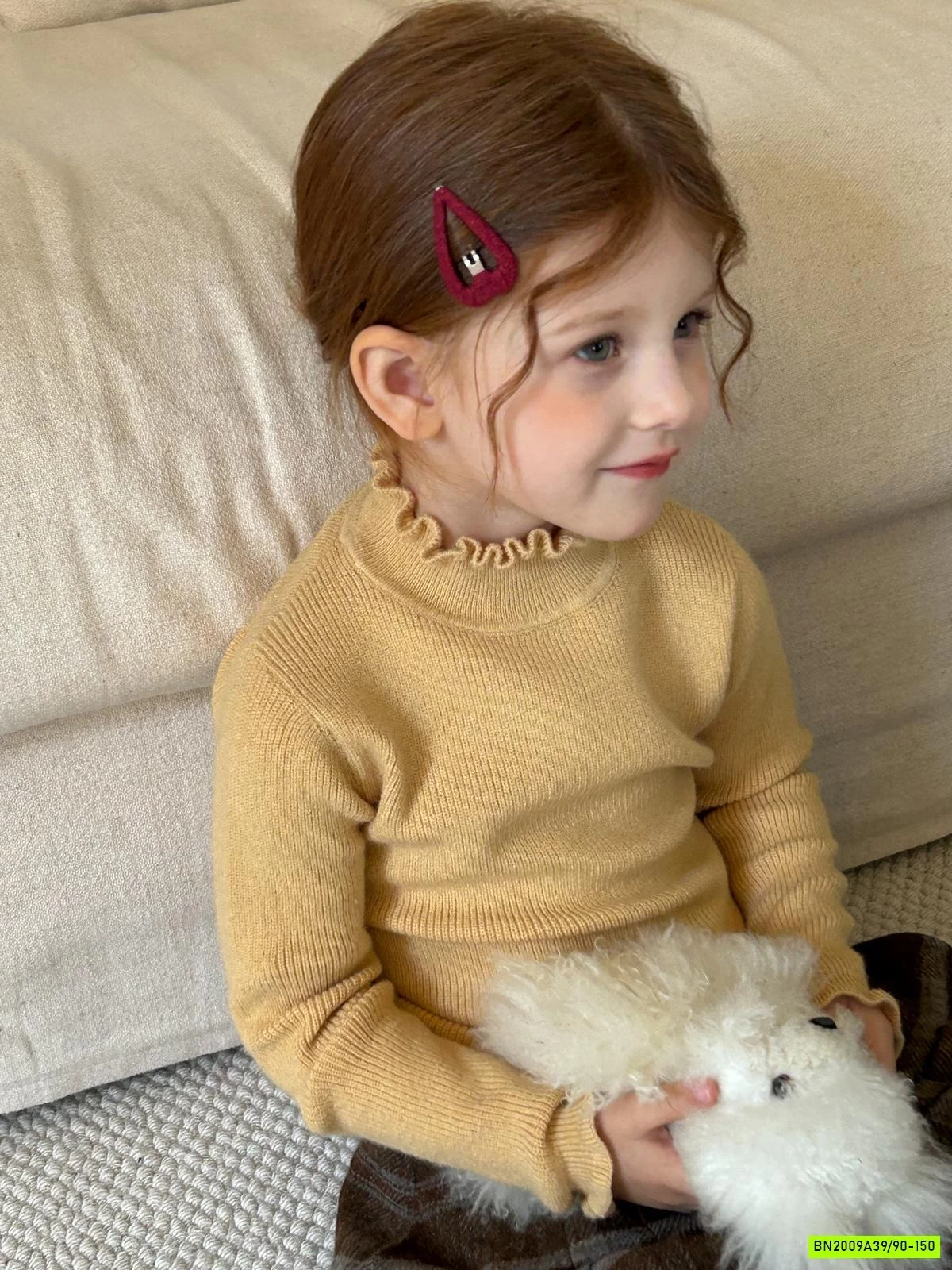 ÁO LEN CỔ VIỀN BÈO