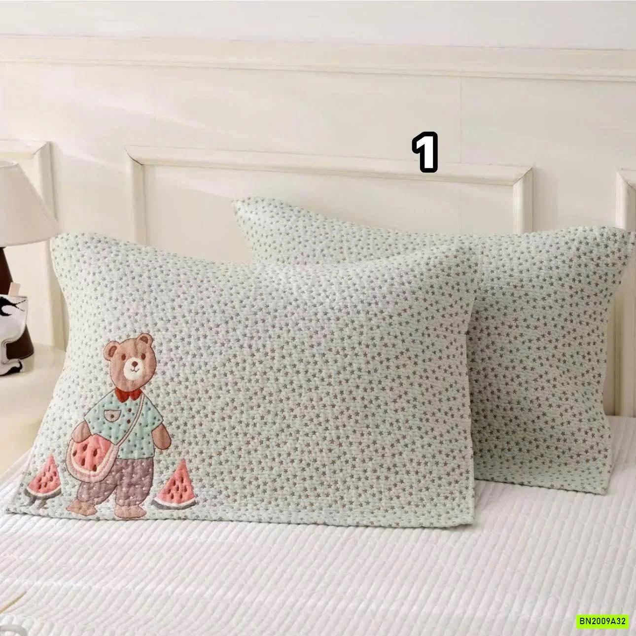 SET 2 KHĂN PHỦ GỐI SIÊU MỀM MẠI