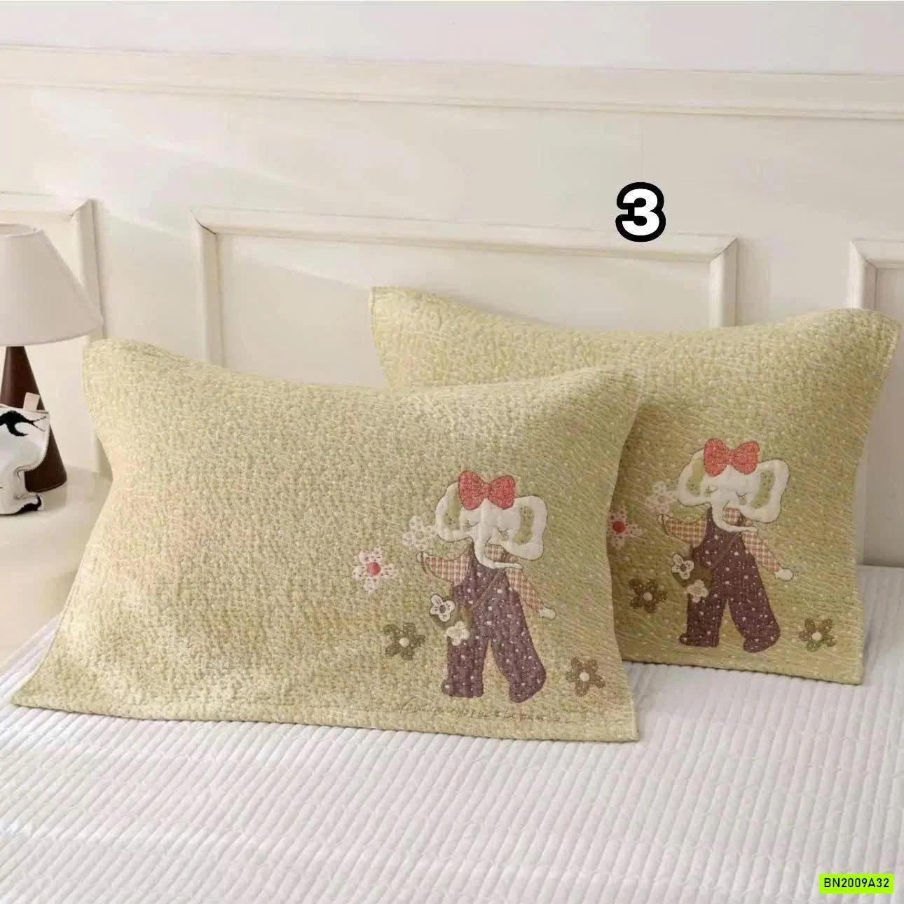 SET 2 KHĂN PHỦ GỐI SIÊU MỀM MẠI