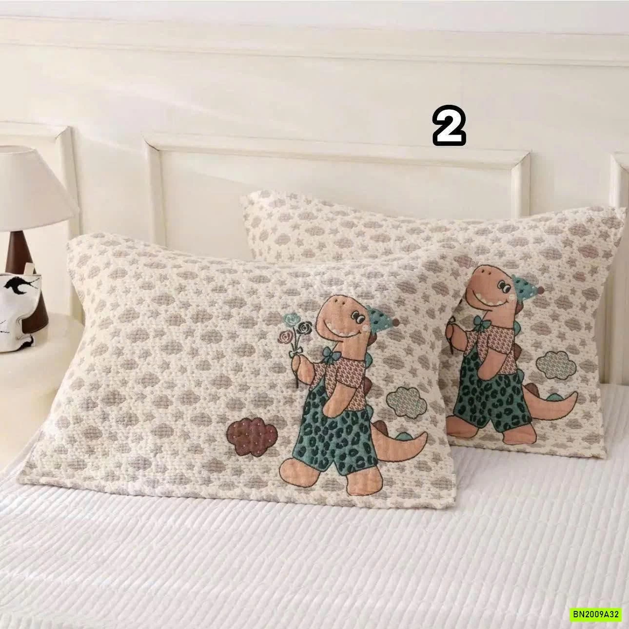 SET 2 KHĂN PHỦ GỐI SIÊU MỀM MẠI