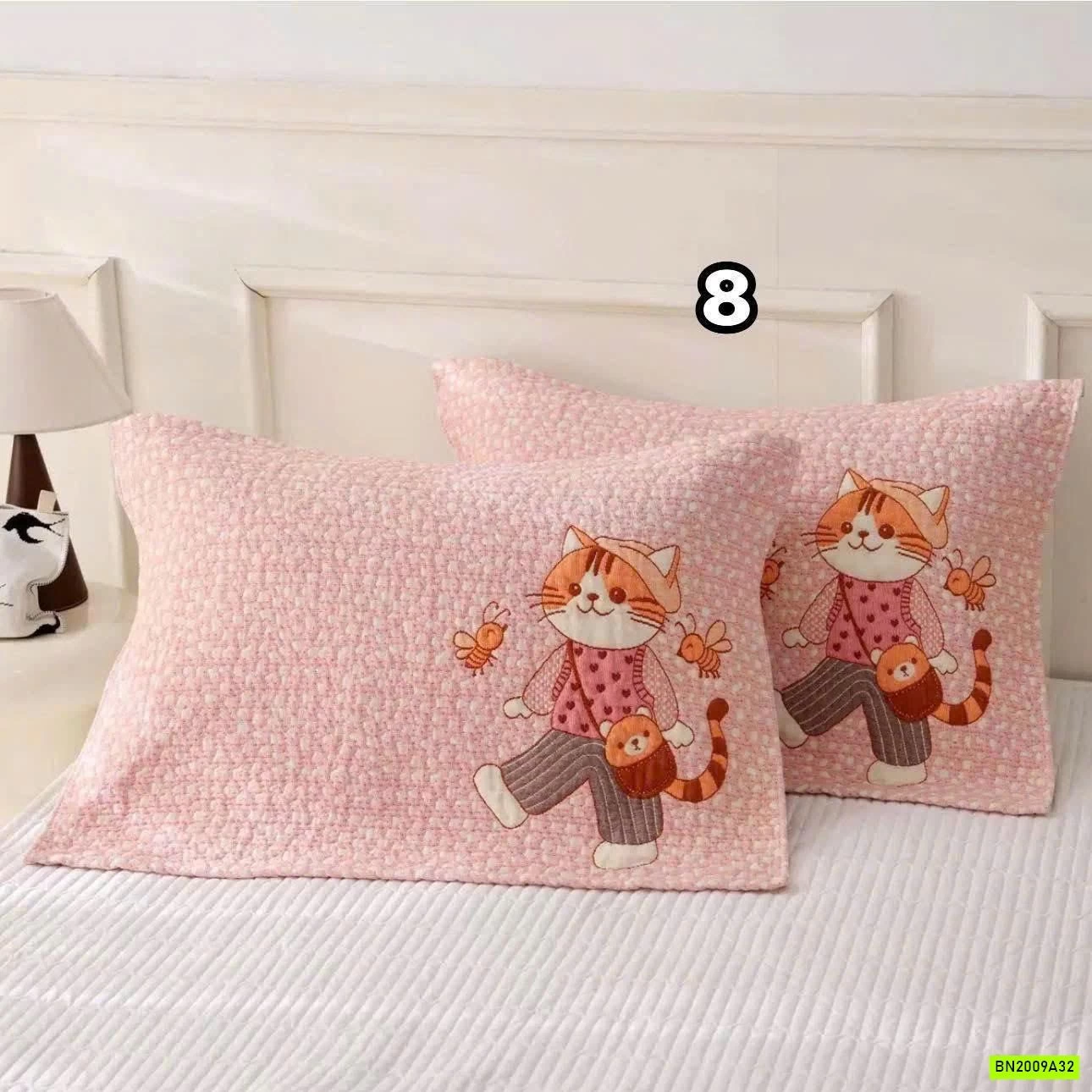 SET 2 KHĂN PHỦ GỐI SIÊU MỀM MẠI