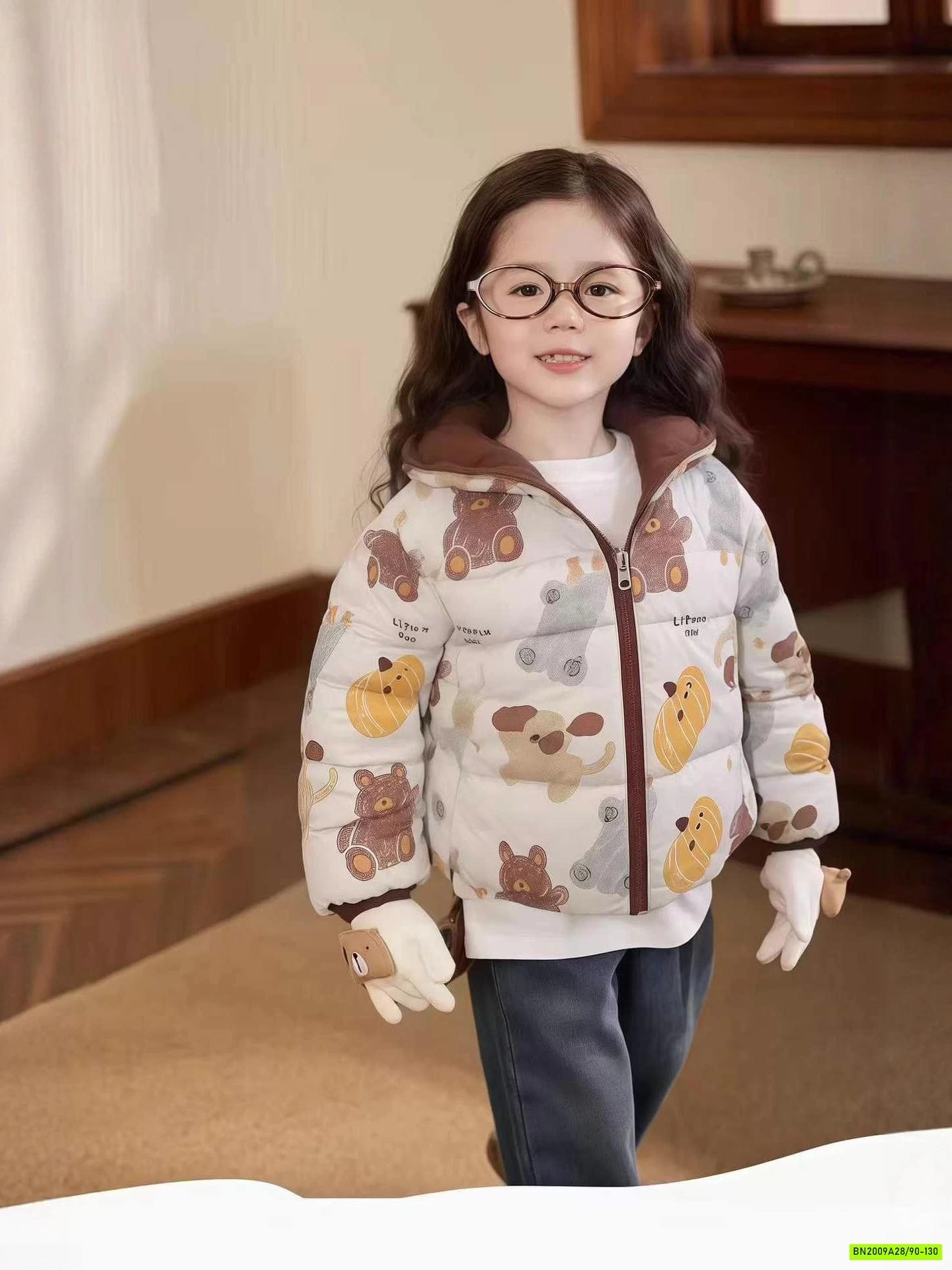 KHOÁC PHAO 2 MẶT LÓT NỈ