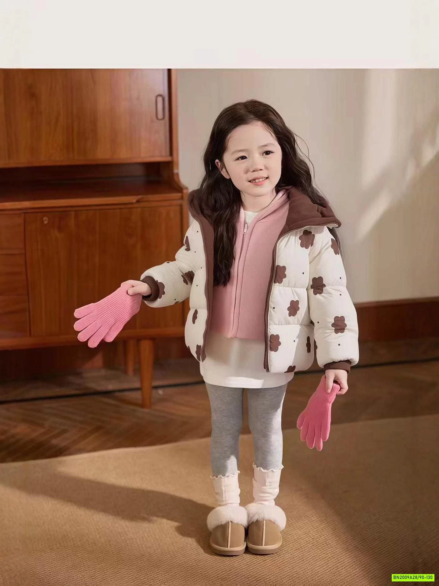 KHOÁC PHAO 2 MẶT LÓT NỈ