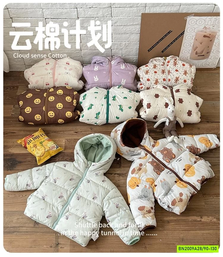 KHOÁC PHAO 2 MẶT LÓT NỈ