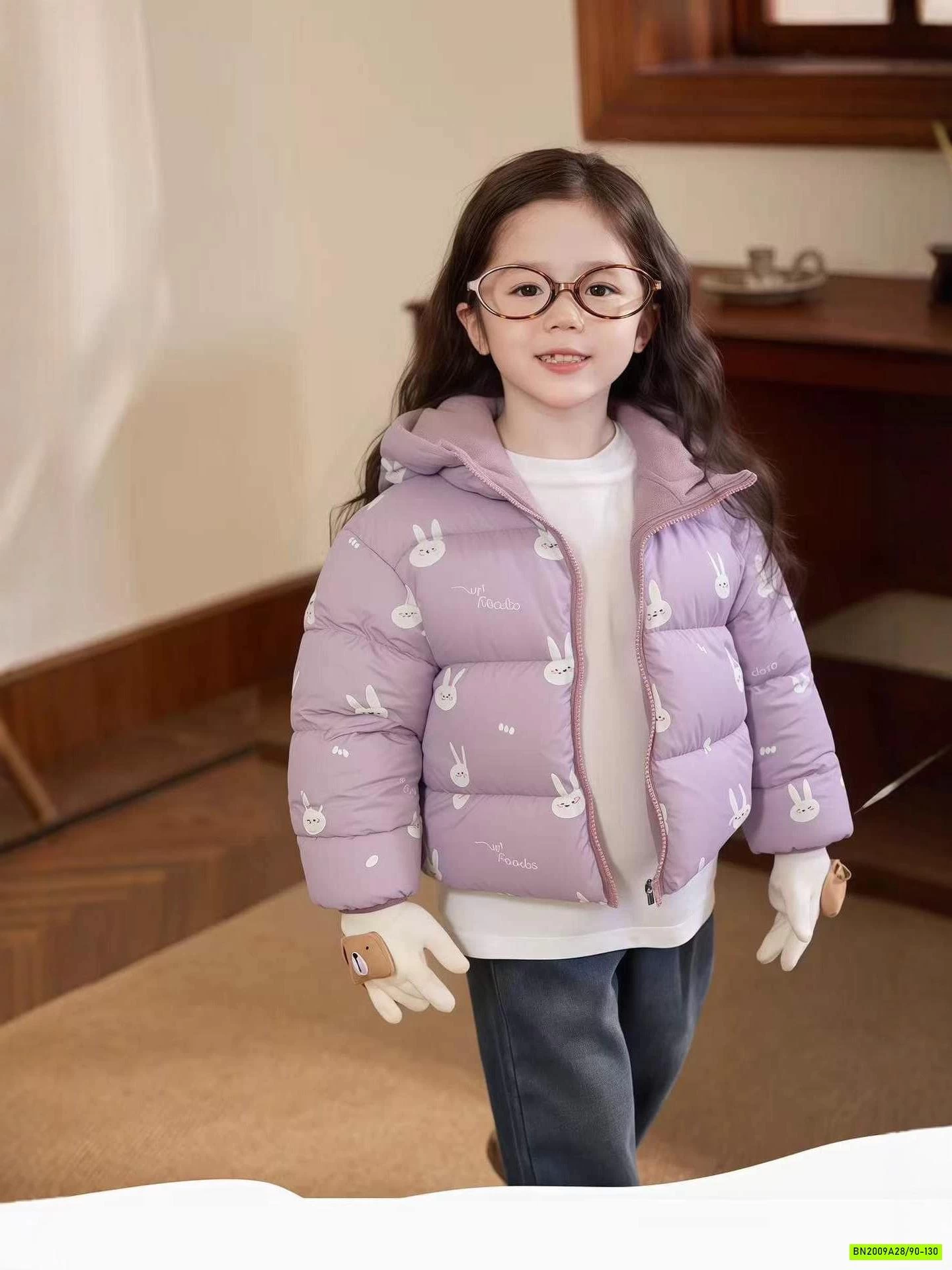 KHOÁC PHAO 2 MẶT LÓT NỈ