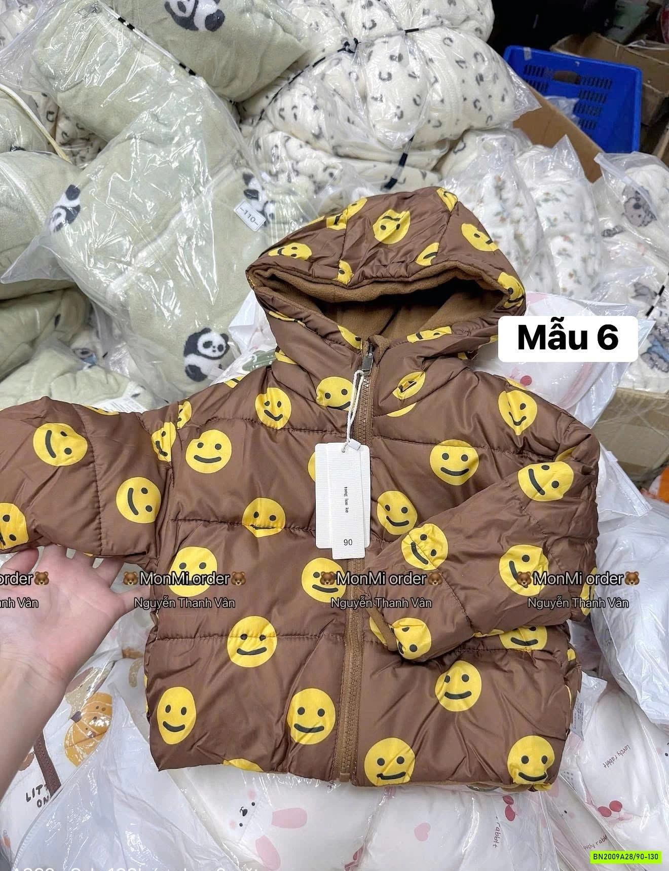 KHOÁC PHAO 2 MẶT LÓT NỈ