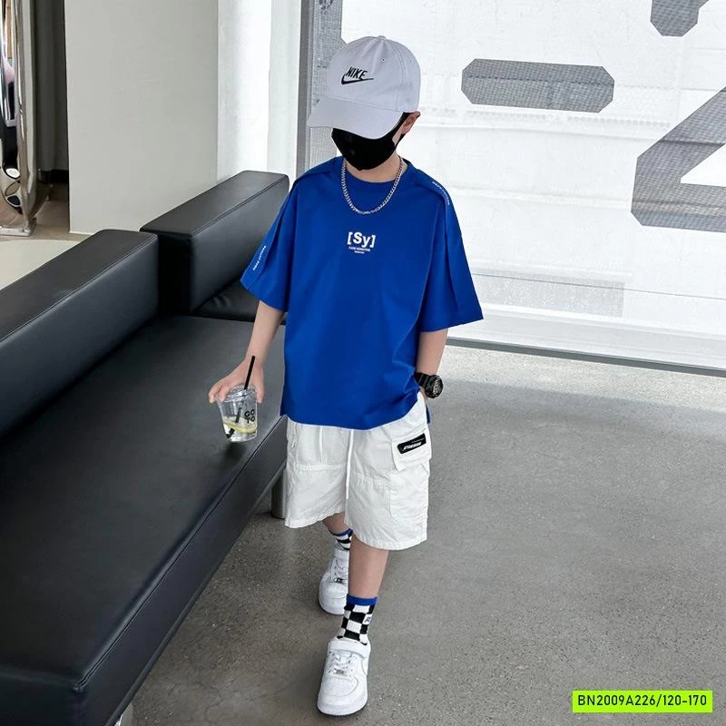 SÉT ÁO THUN TRƠN MIX SHORT TÚI HỘP