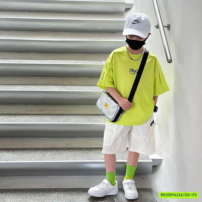 SÉT ÁO THUN TRƠN MIX SHORT TÚI HỘP