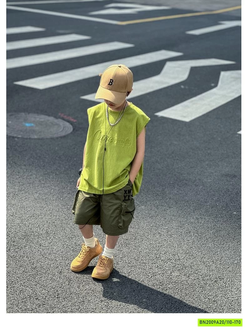 TANKTOP XANH CHUỐI IN CHỮ NỔI