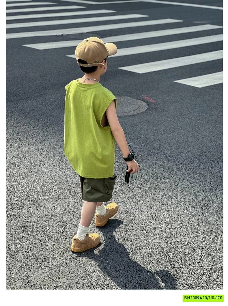 TANKTOP XANH CHUỐI IN CHỮ NỔI