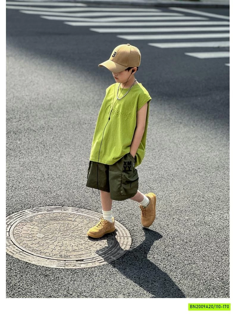 TANKTOP XANH CHUỐI IN CHỮ NỔI