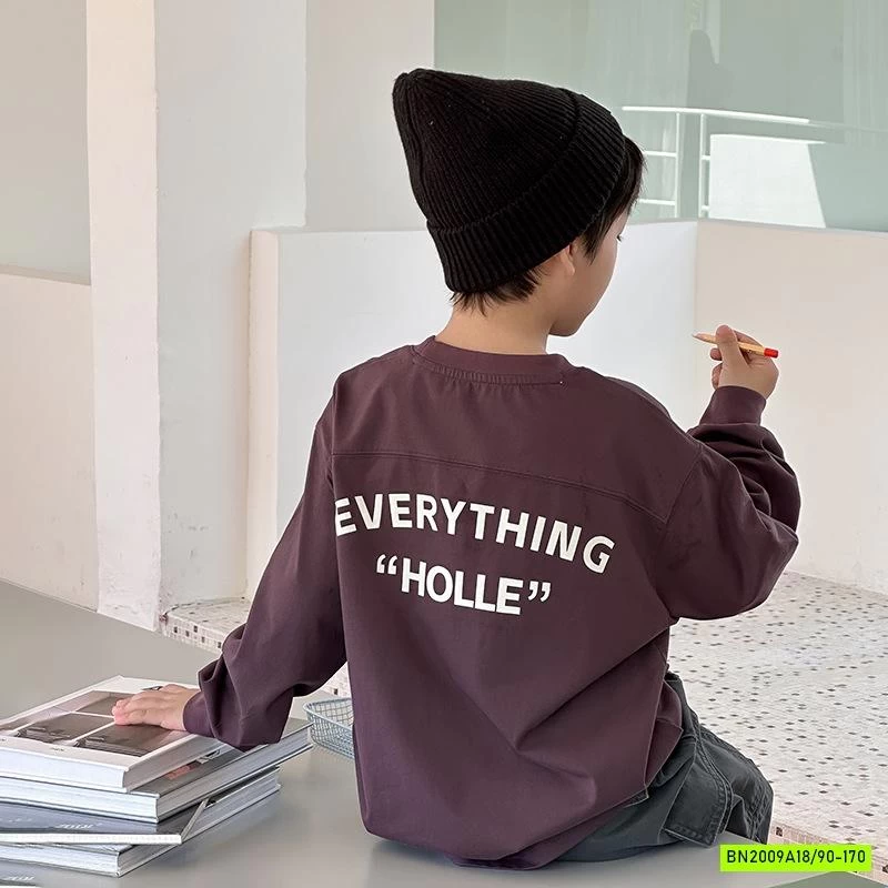 ÁO THUN TRƠN CỔ TRÒN SỐ 03 25G161 AMBB