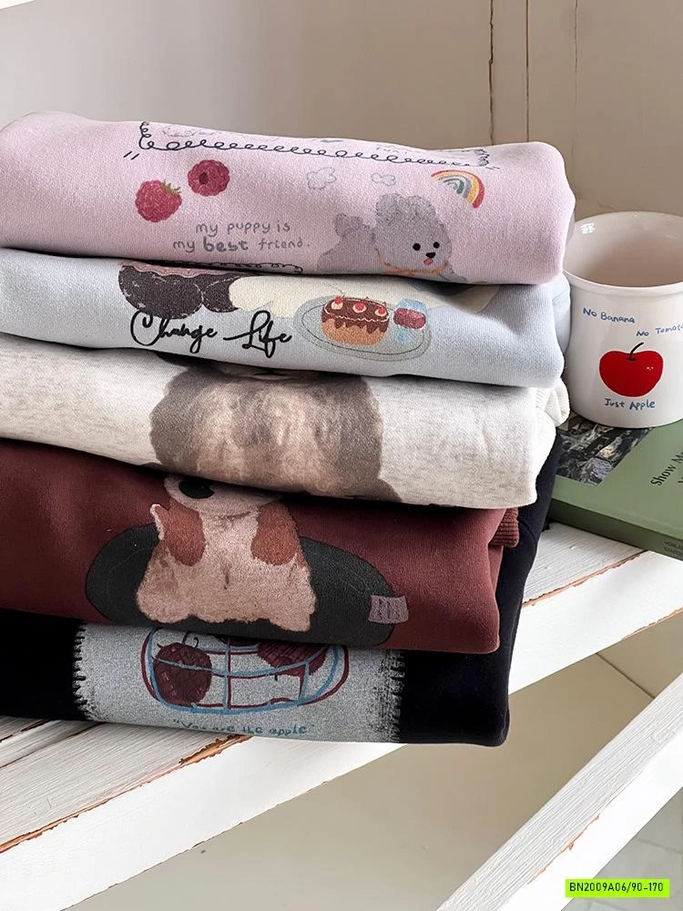 ÁO NỈ IN HÌNH 25G003 AMBB