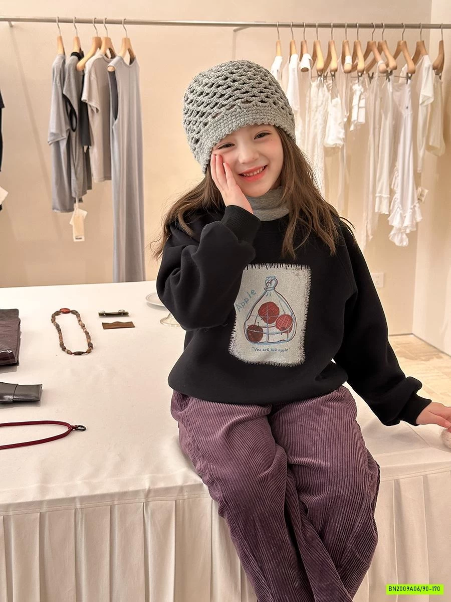 ÁO NỈ IN HÌNH 25G003 AMBB