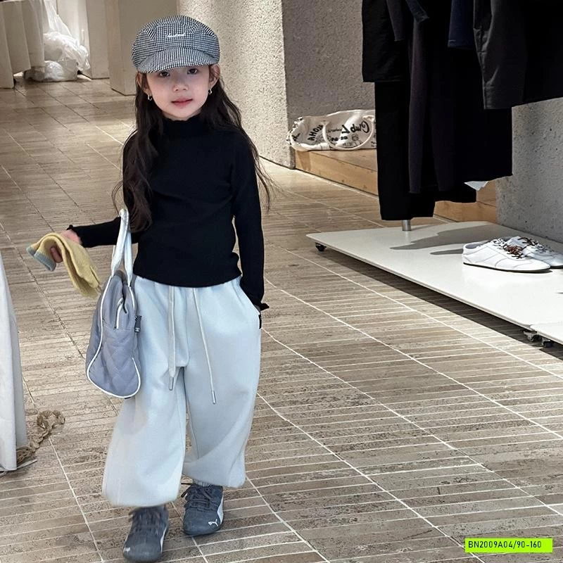 ÁO LEN CỔ VIỀN BÈO 25G092 AMBB