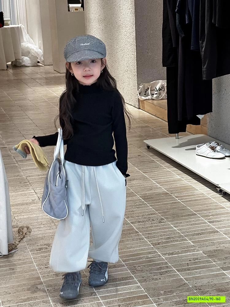 ÁO LEN CỔ VIỀN BÈO 25G092 AMBB