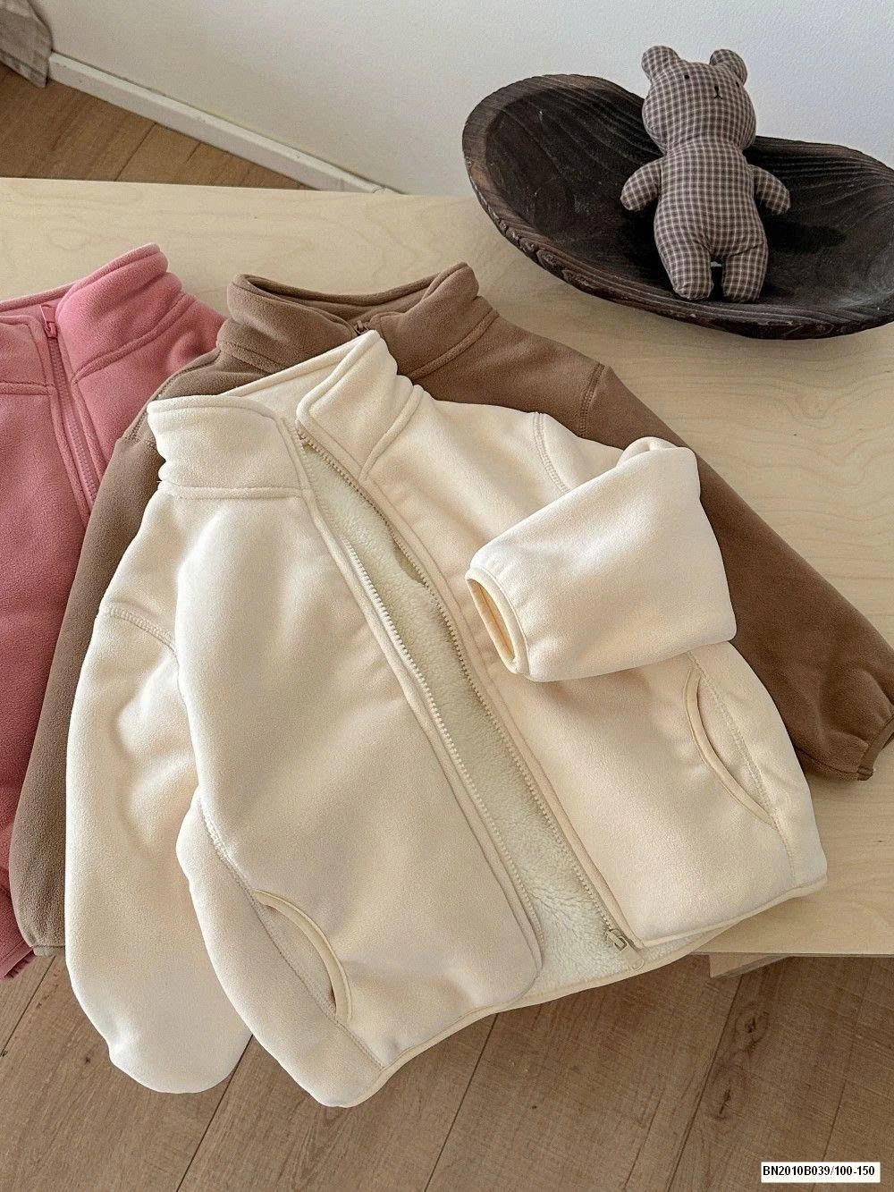 ÁO KHOÁC NỈ LÓT LÔNG CỪU